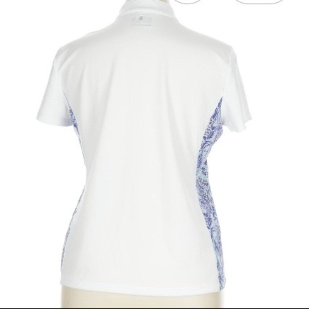 Izod Golf Shirt 3/4 zipper - Picture 6 of 8